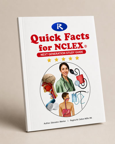 Quick Facts for NCLEX - Pharmacology Study Guide