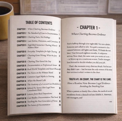Chart Like A Lawyer: Protect Your Liscence