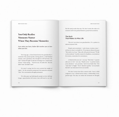 Mental Health Book: Break the Anxiety Circle