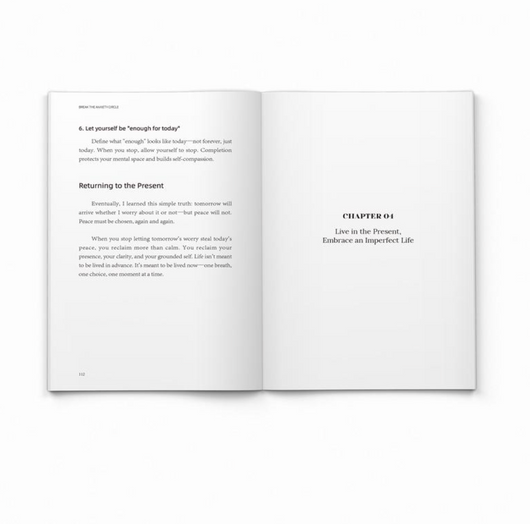 Mental Health Book: Break the Anxiety Circle