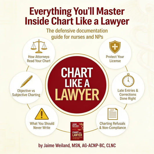 Chart Like A Lawyer: Protect Your Liscence
