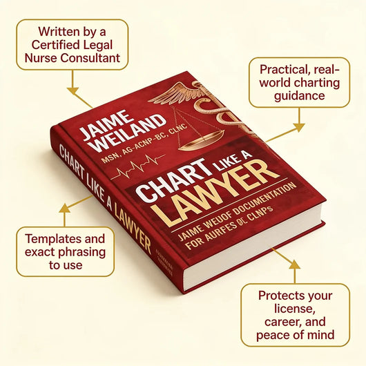 Chart Like A Lawyer: Protect Your Liscence